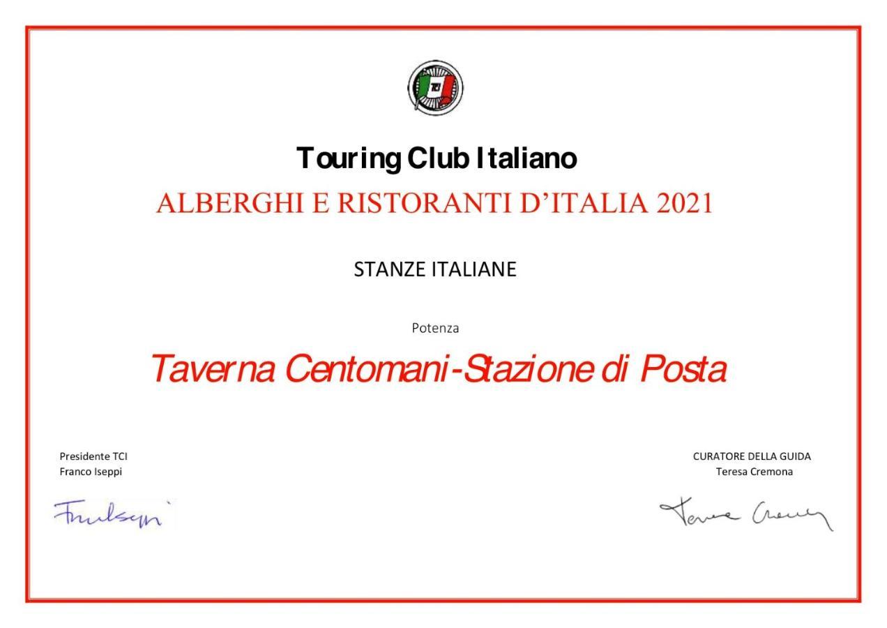 Taverna Centomani Потенца Екстериор снимка